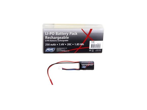 Picture of 7,4V BATTERY 250 MAH 20C LI-PO